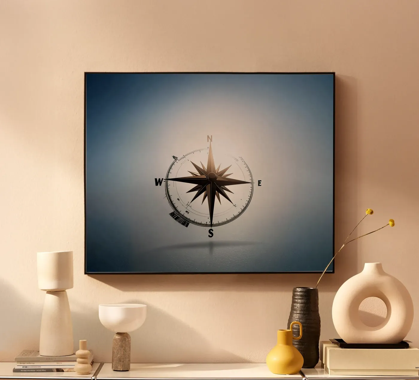 compass rose Acryl-Glas von Piccola Serenata