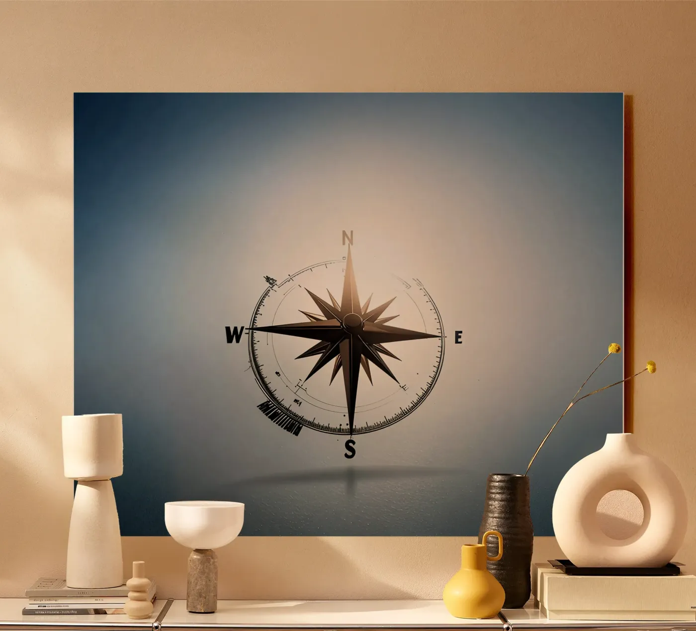 compass rose Acryl-Glas von Piccola Serenata
