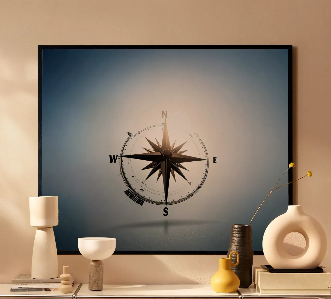 windroos poster van Piccola Serenata