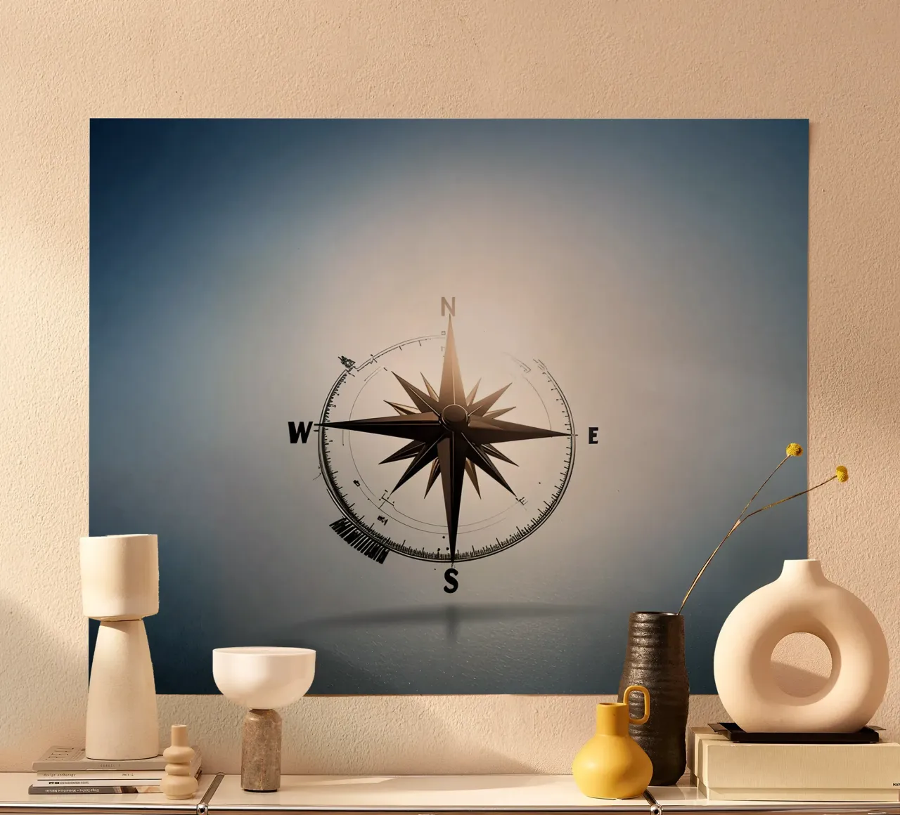 windroos poster van Piccola Serenata