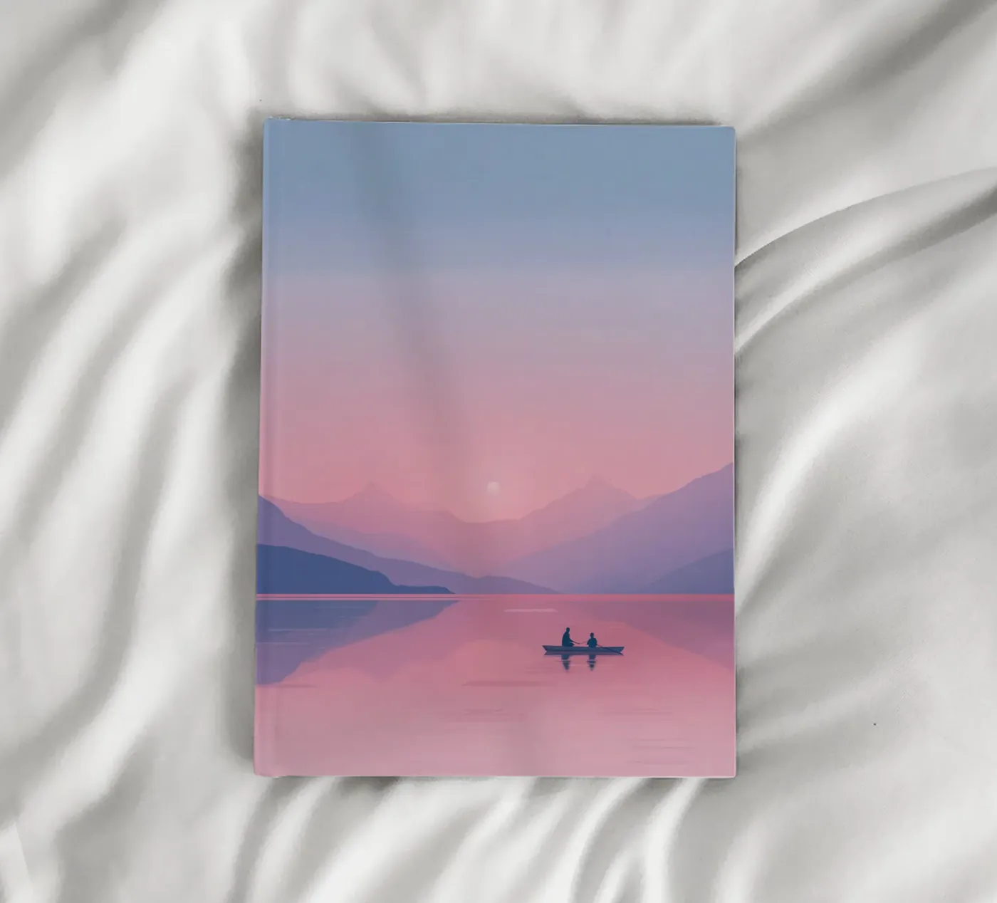 Sunset Reflections notebook by Tinyverse Studio