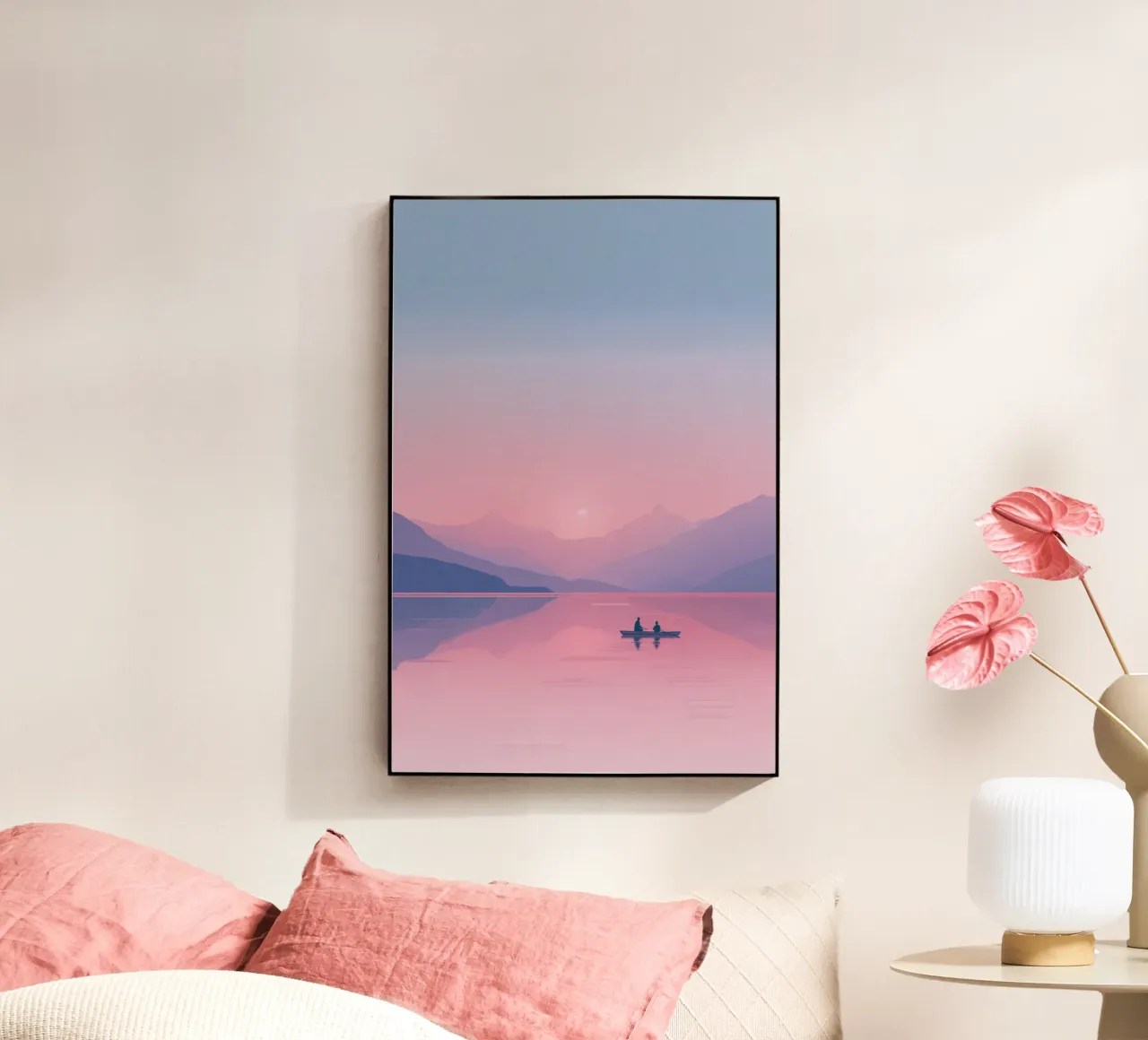 Sunset Reflections plexiglass da Tinyverse Studio