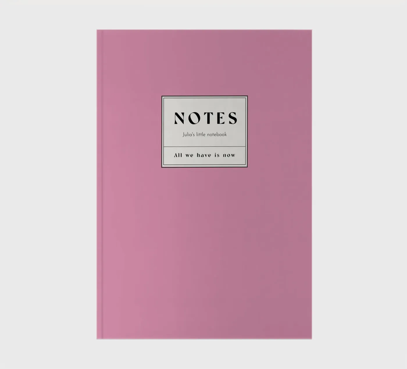 Just Notes notebook by Kartenliebe