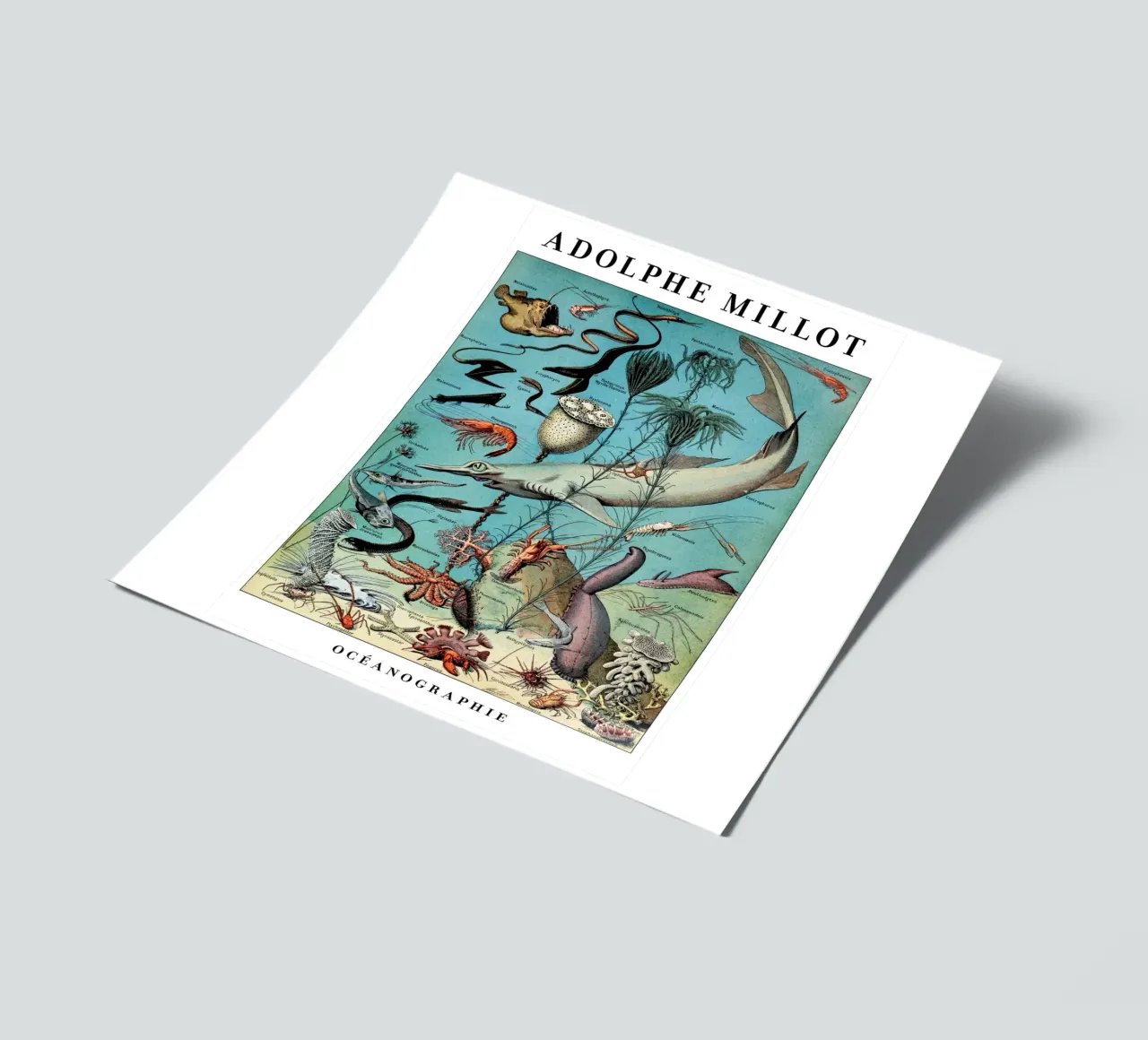 Oceanography sticker sheet by Rob Lewis