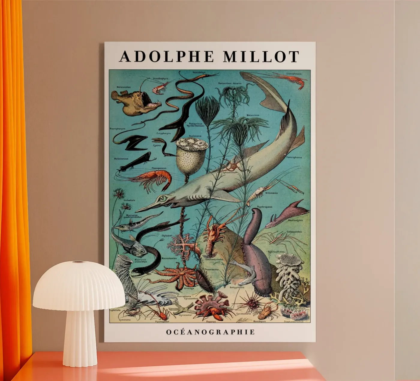 Oceanografie acryl van Rob Lewis