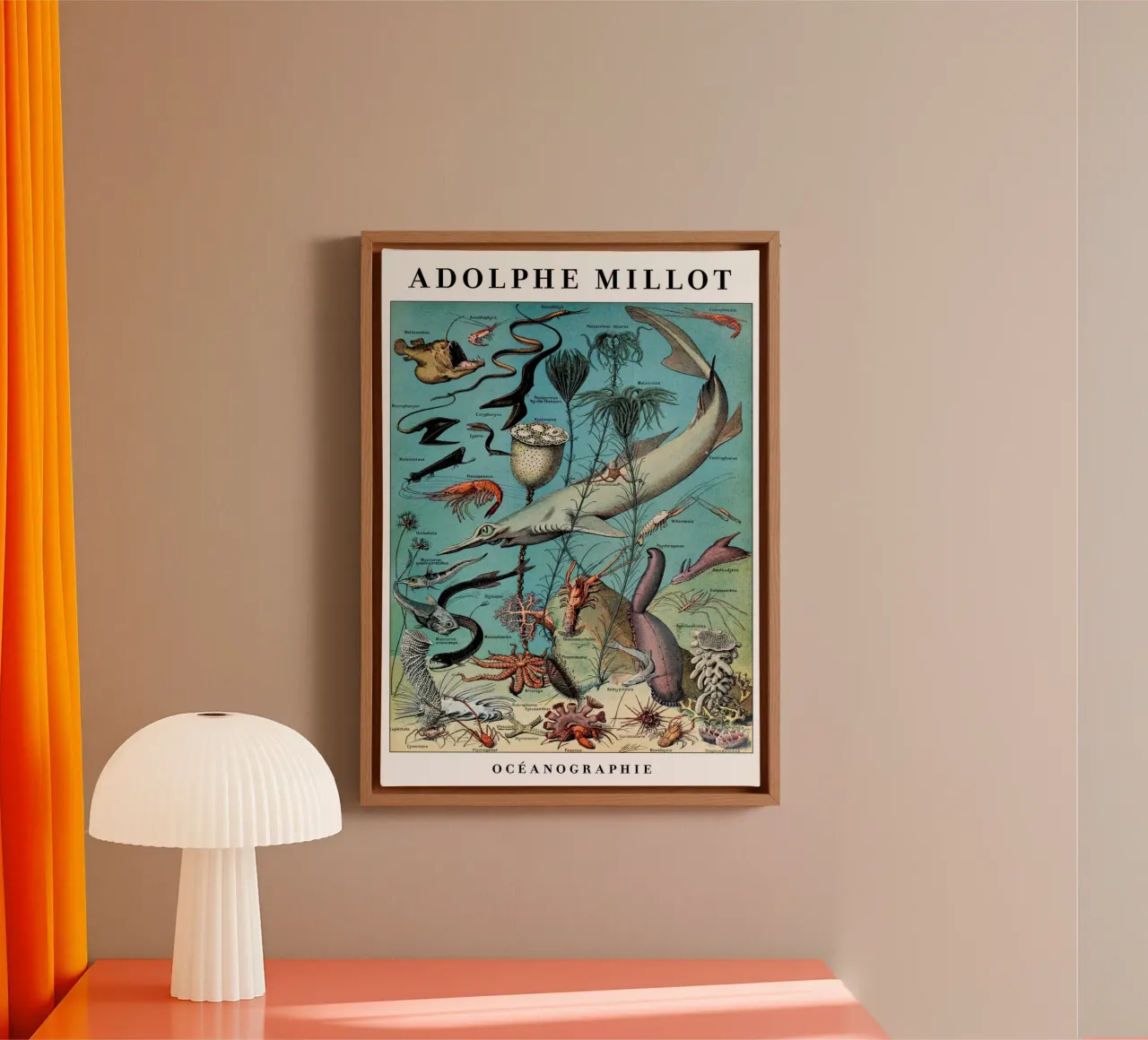 Oceanography canvas by Rob Lewis