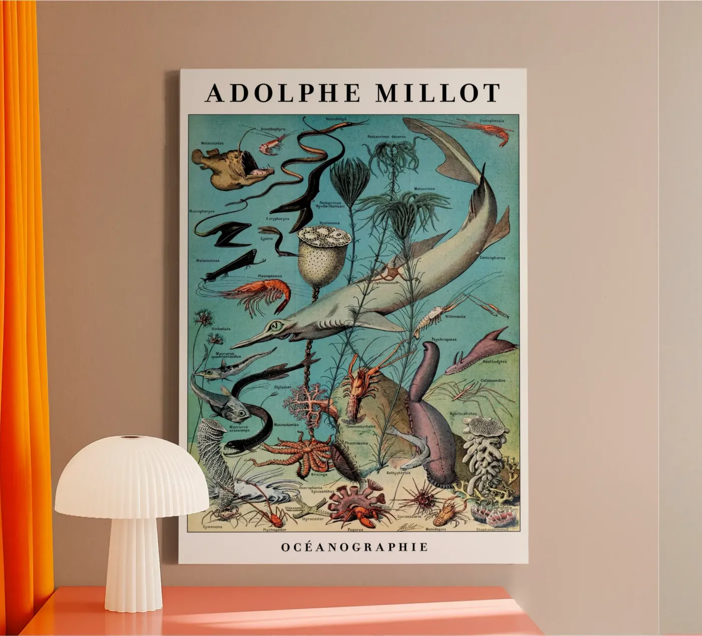 Océanographie toile de Rob Lewis