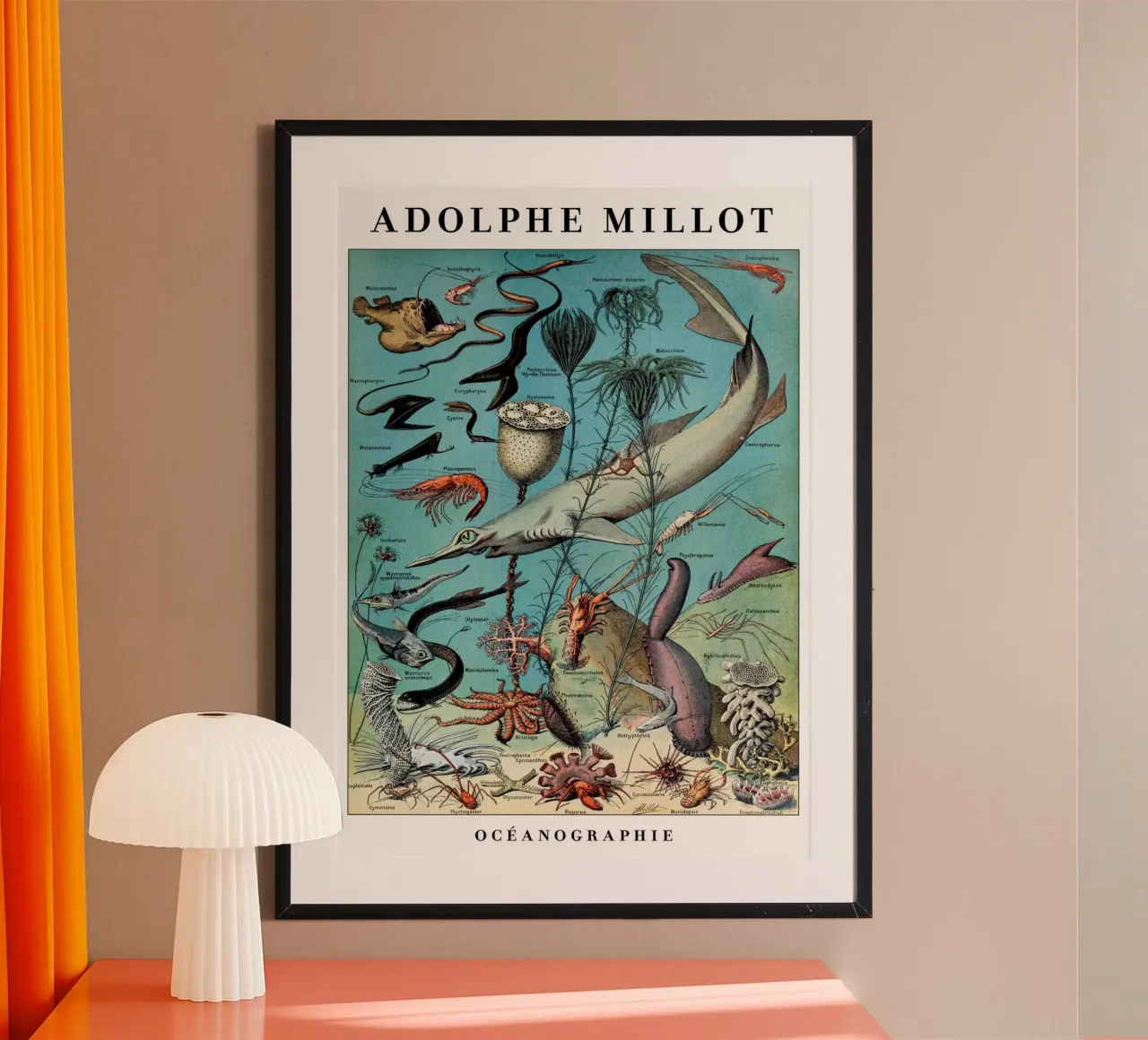 Oceanography poster by Rob Lewis