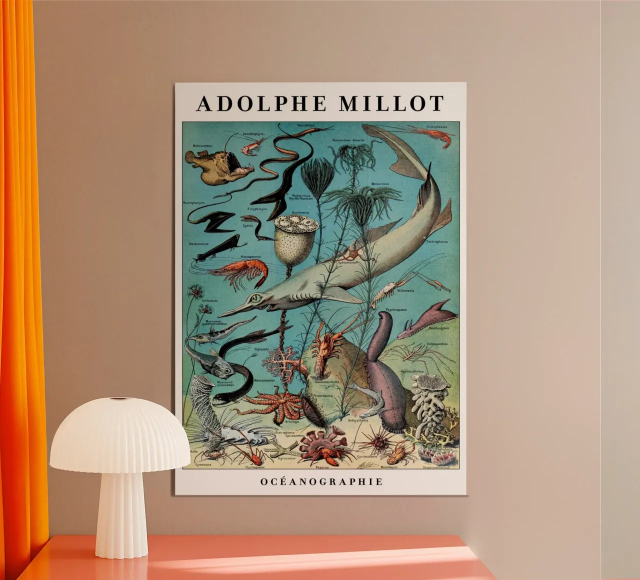 Oceanography poster by Rob Lewis