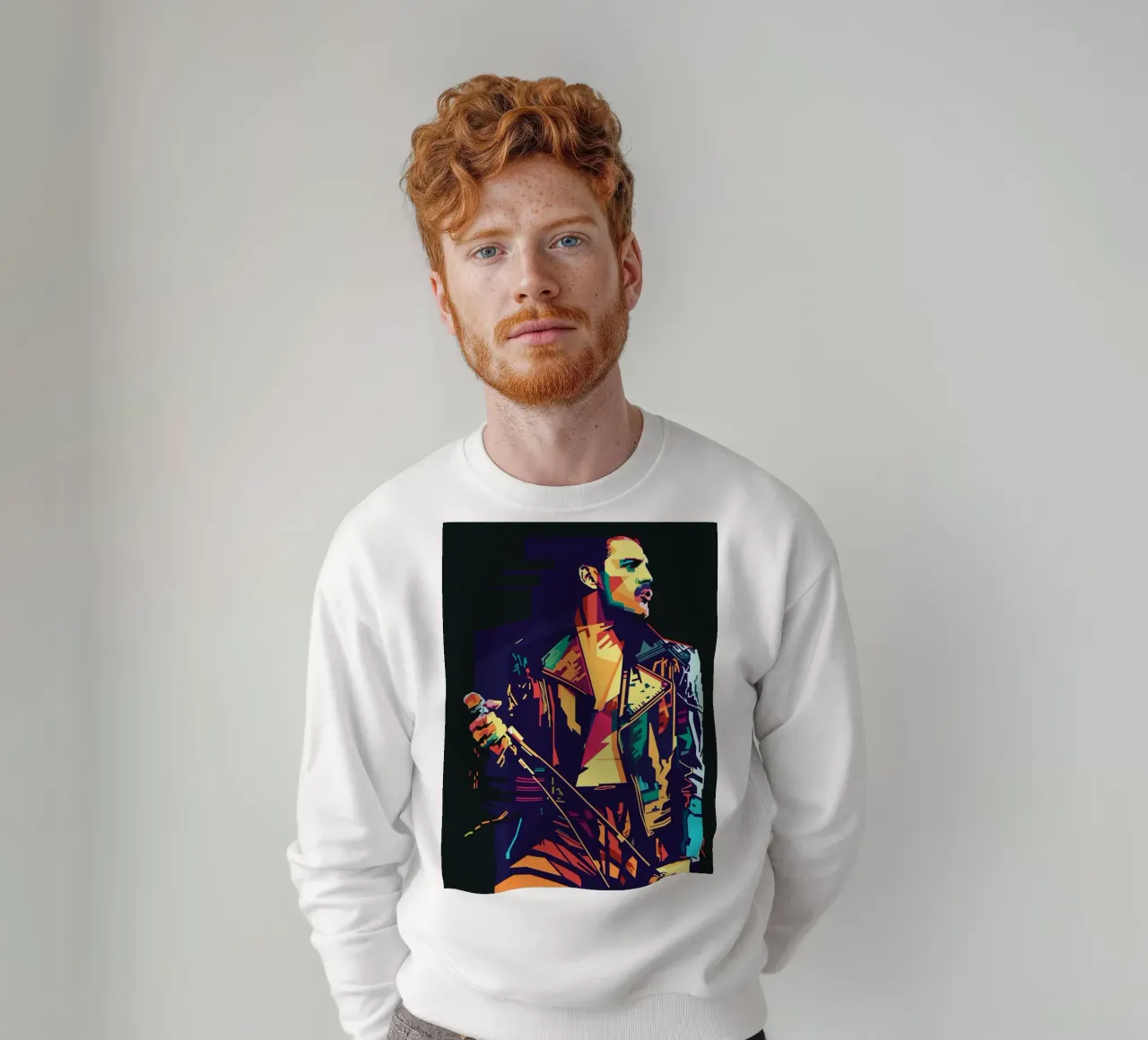 Freddie 4rever Style WPAP Sweatshirt von SW Artwork
