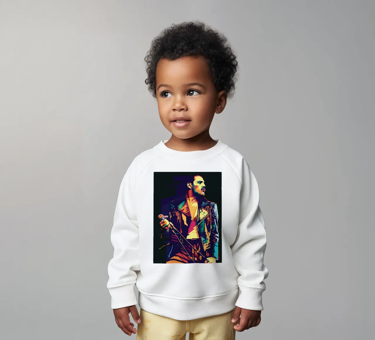 Freddie 4rever Style WPAP baby sweatshirt by SW Artwork