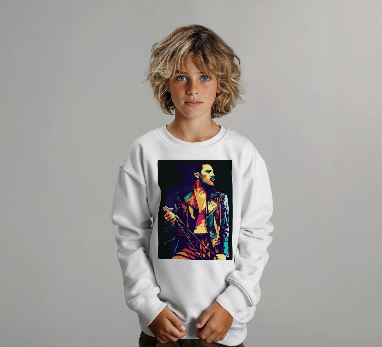 Freddie 4rever Style WPAP felpa bambino da SW Artwork