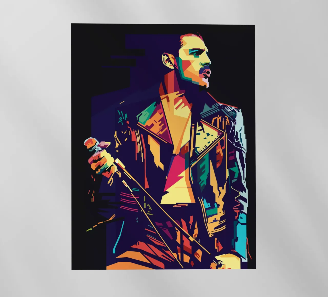Freddie 4rever Style WPAP lámina retroiluminada de SW Artwork