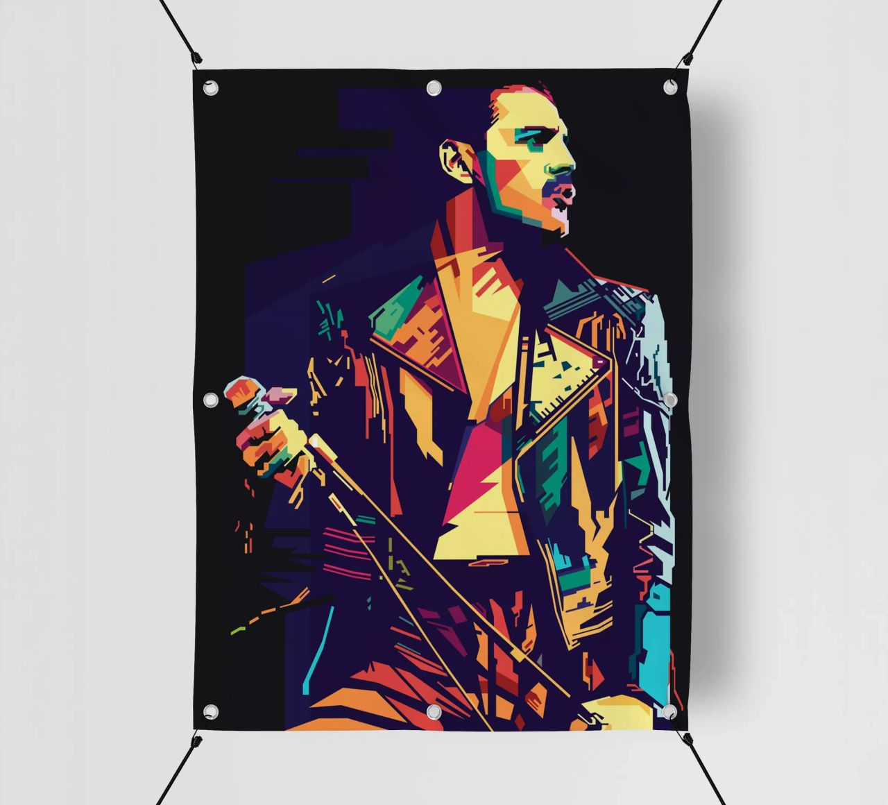Freddie 4rever Style WPAP telo in pvc da SW Artwork