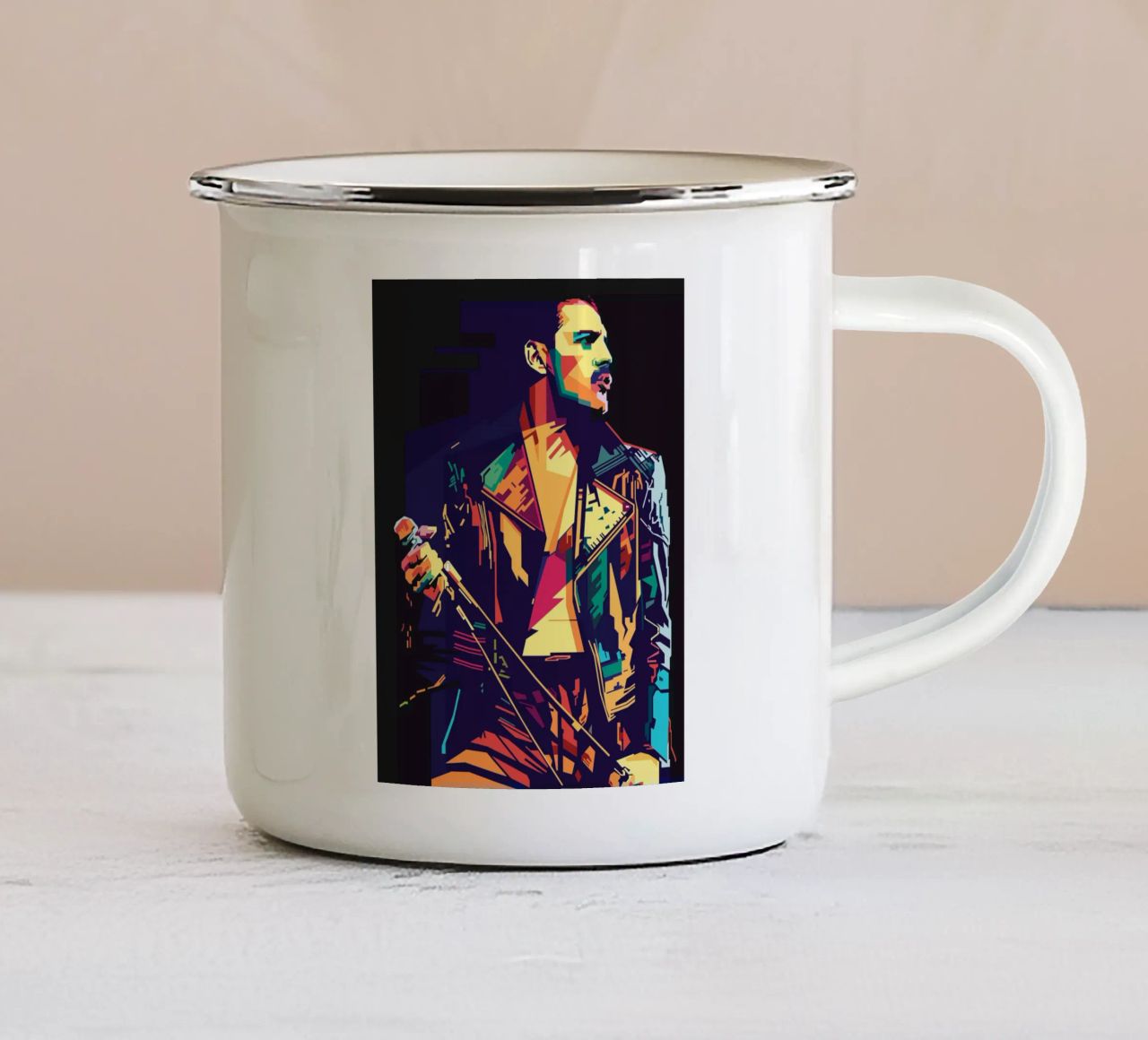 Freddie 4rever Style WPAP tazza in smalto da SW Artwork