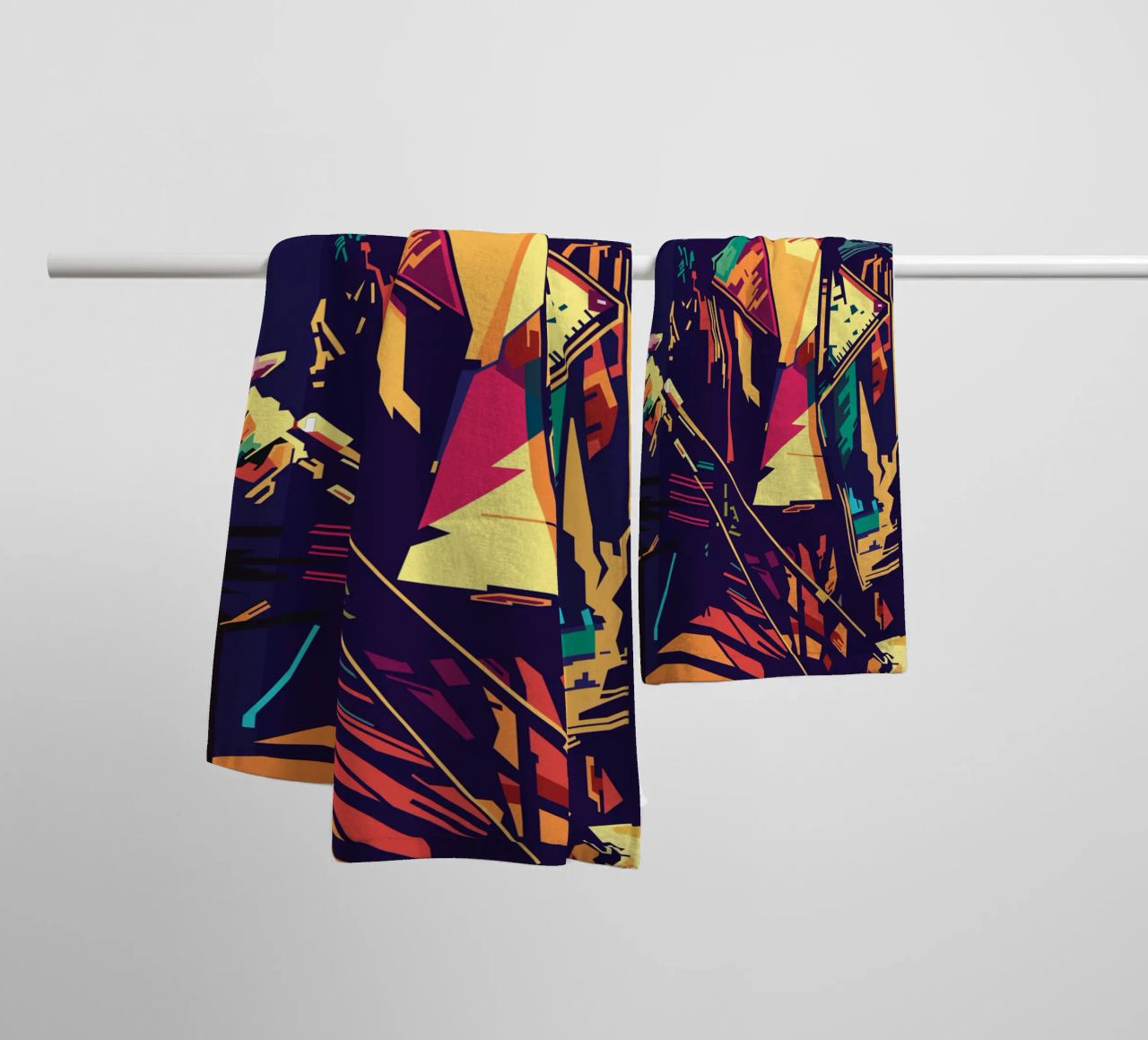 Freddie 4rever Style WPAP Handtuch von SW Artwork