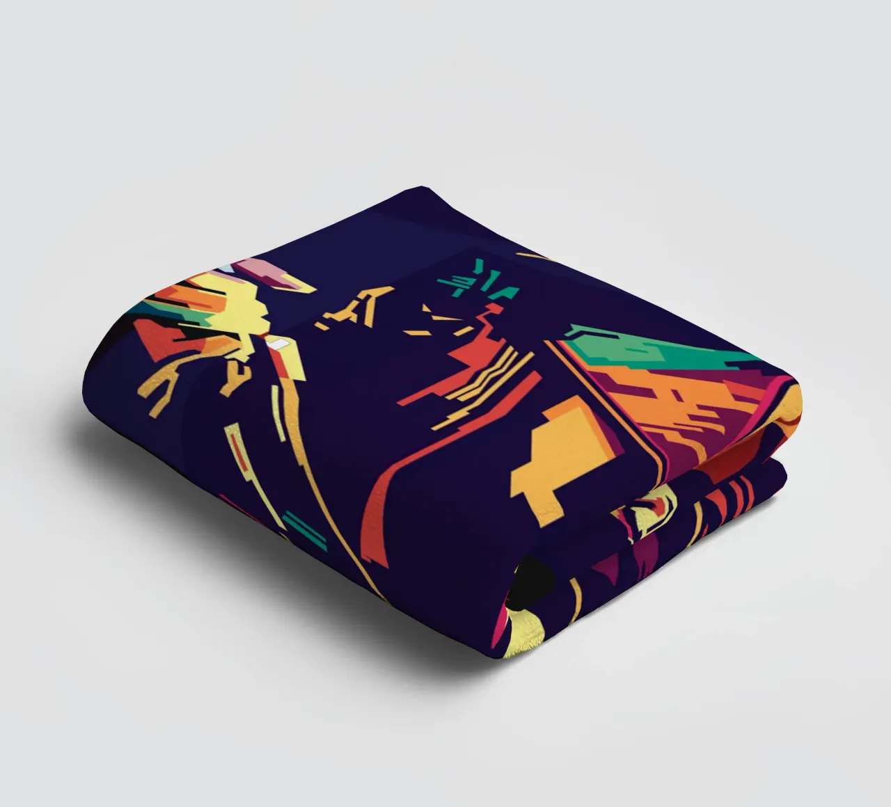 Freddie 4rever Style WPAP Handtuch von SW Artwork