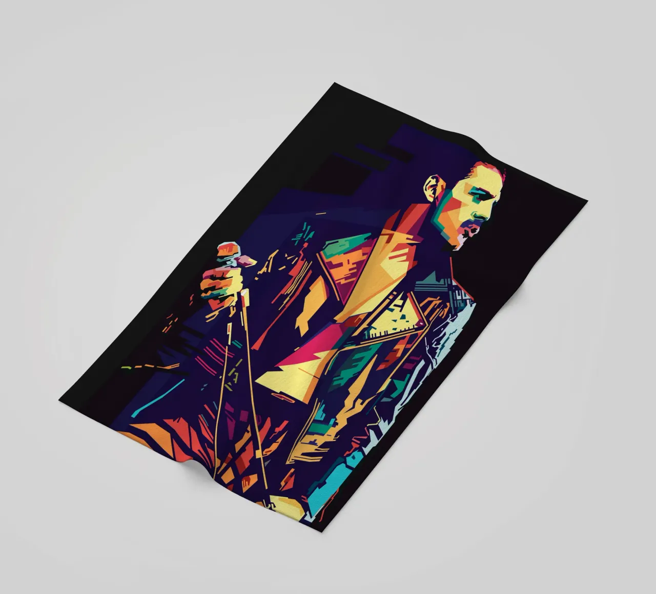 Freddie 4rever Style WPAP toalla de playa de SW Artwork