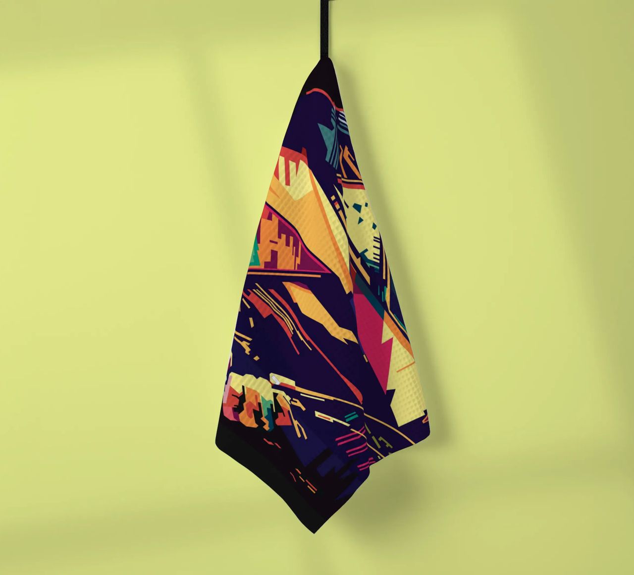 Freddie 4rever Style WPAP Geschirrtuch von SW Artwork