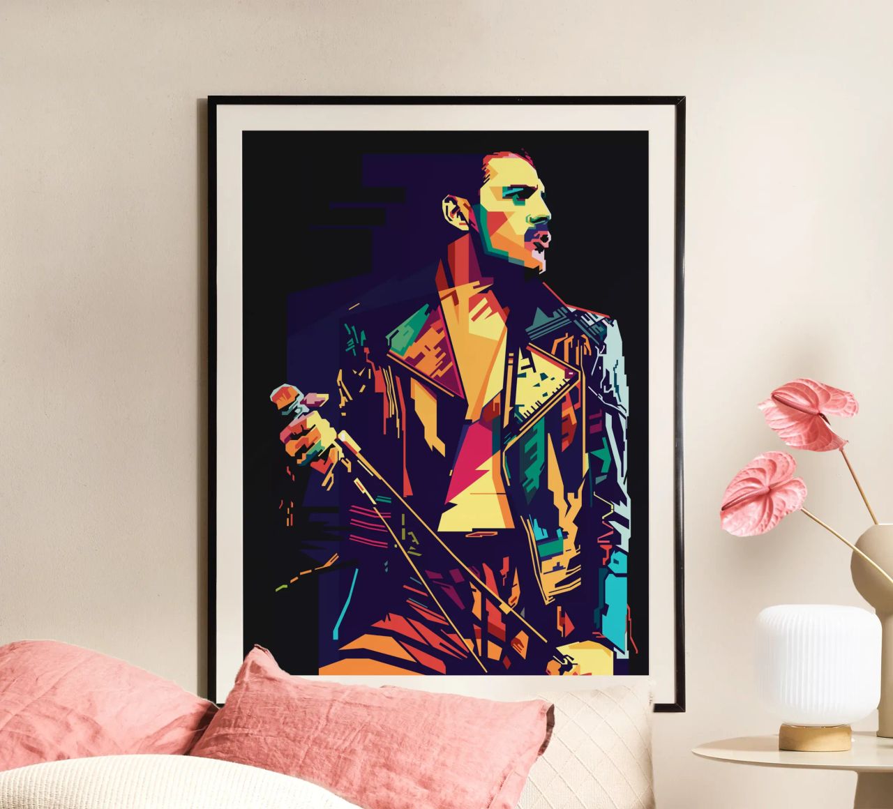 Freddie 4rever Style WPAP Poster von SW Artwork