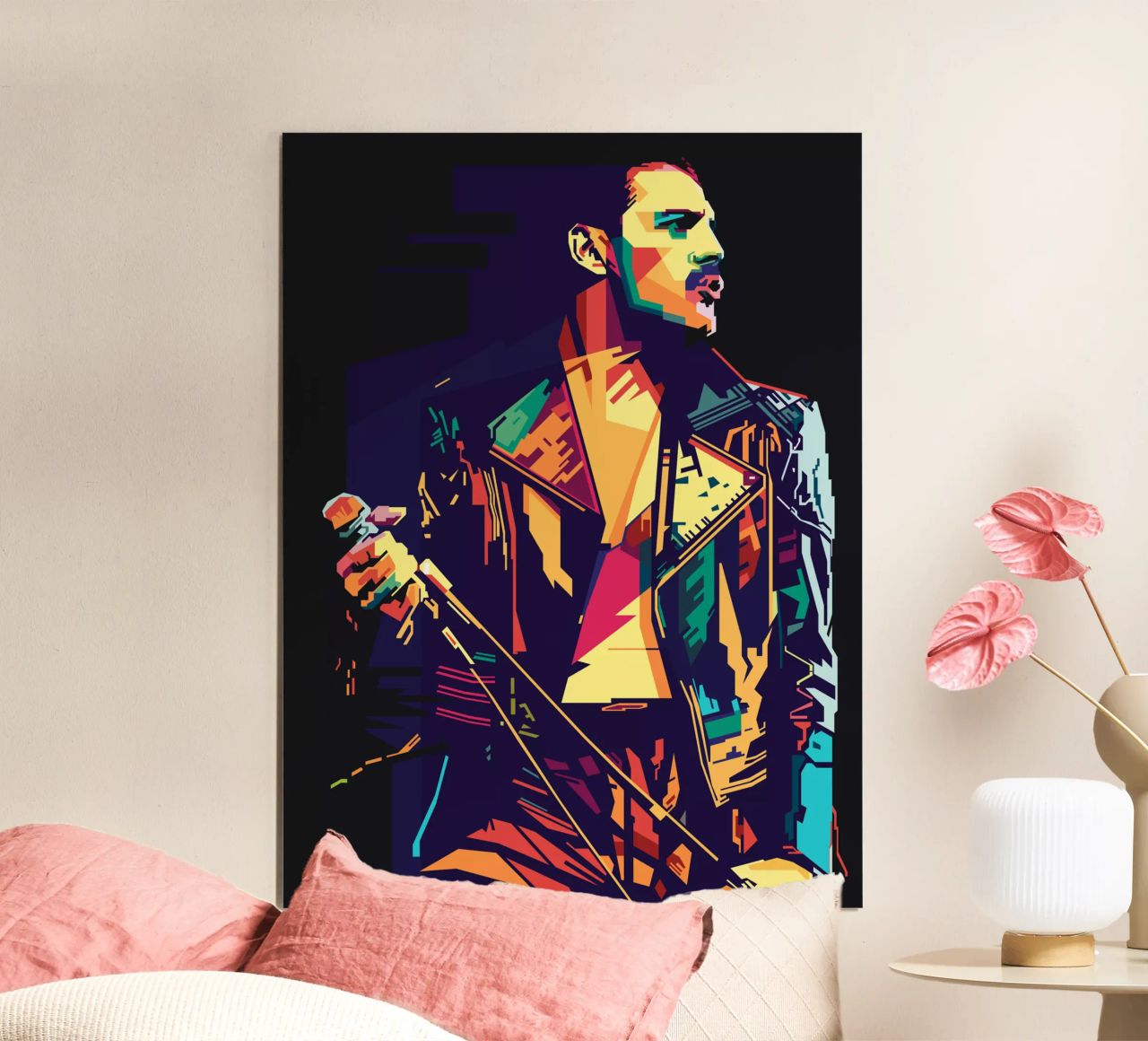Freddie 4rever Style WPAP Poster von SW Artwork