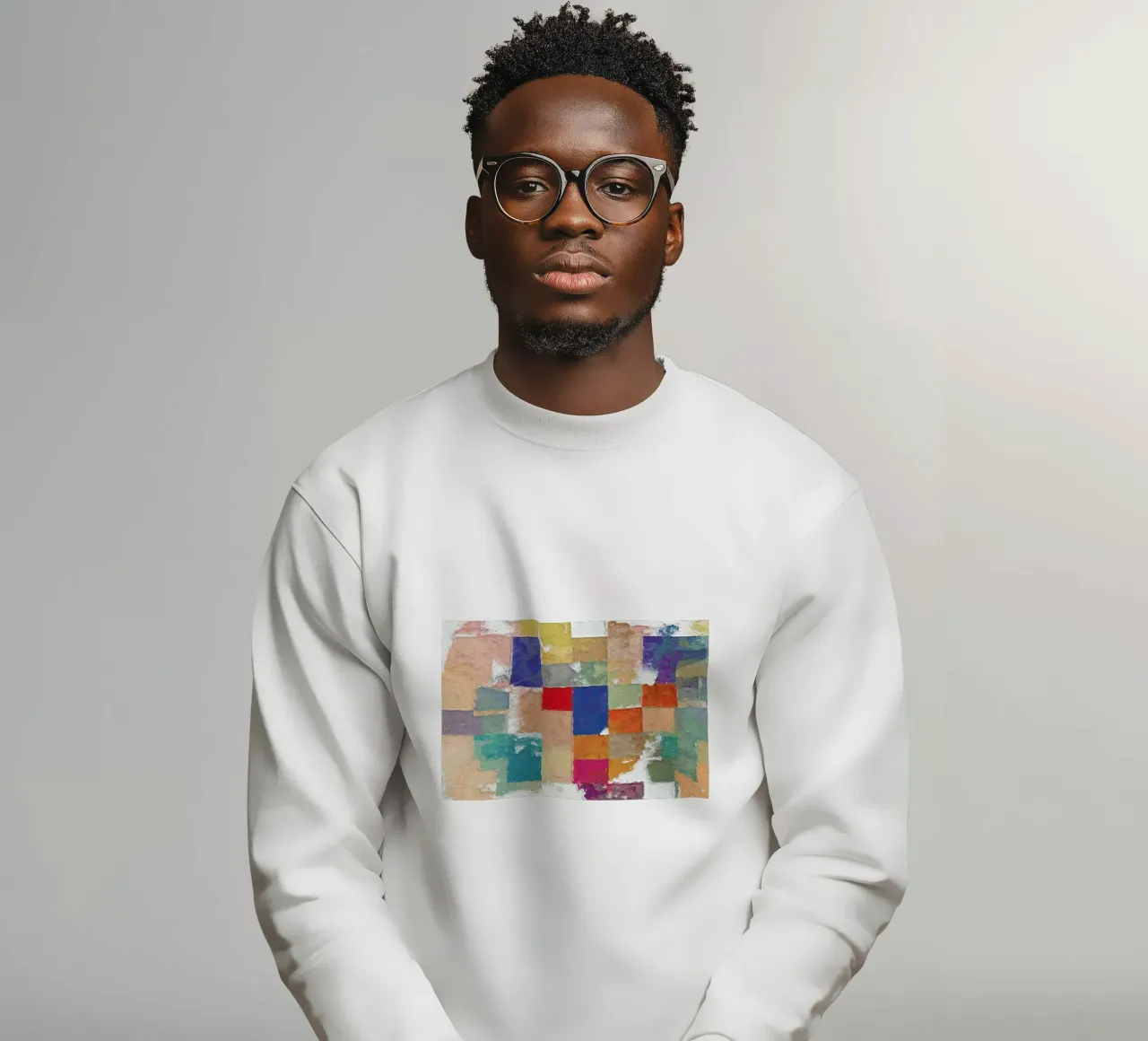 Color Squares sweatshirt by In Full Color