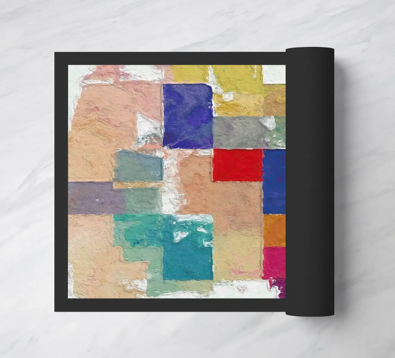 Color Squares doormat by In Full Color