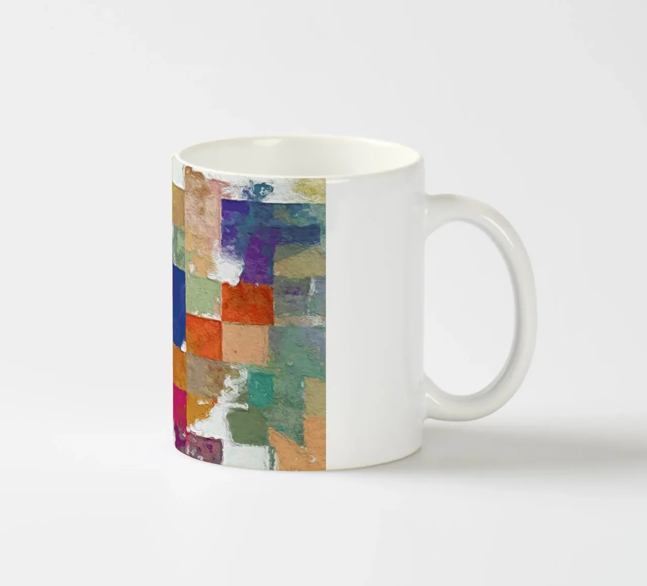 Color Squares tazza in ceramica da In Full Color