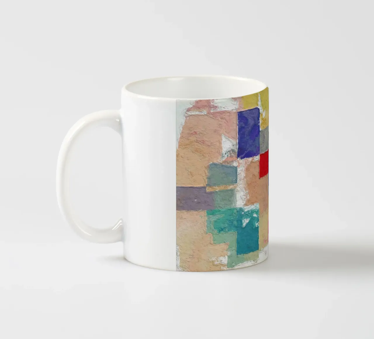 Color Squares mug en céramique de In Full Color