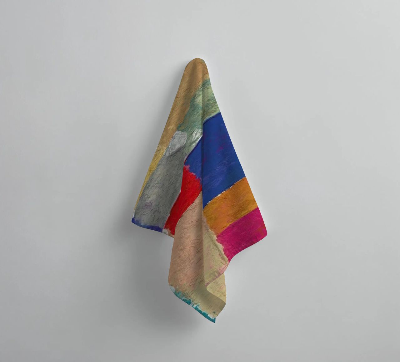 Color Squares towel by In Full Color