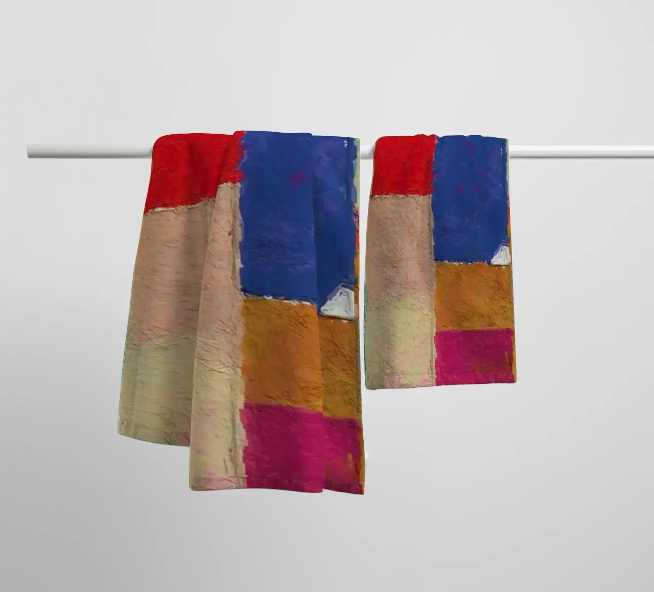 Color Squares serviette de bain de In Full Color