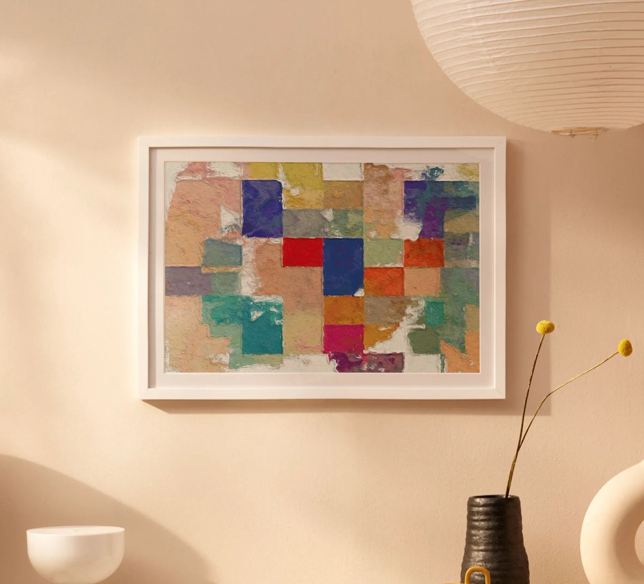 Color Squares poster by In Full Color