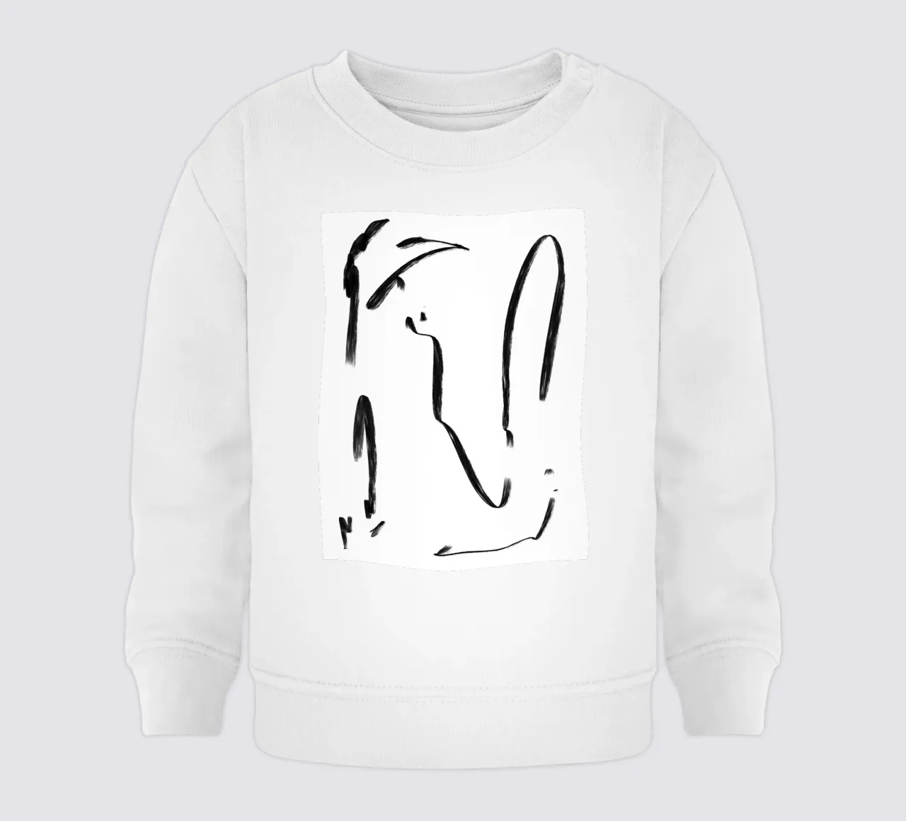 Hello Cheeky felpa neonato da Studio B