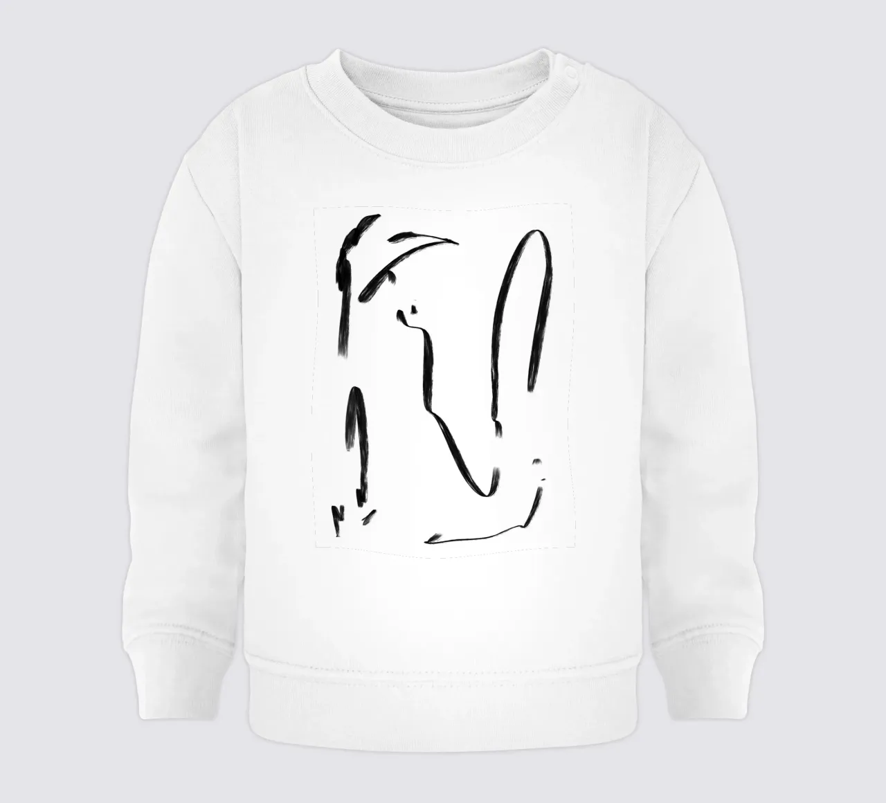 Hallo Frechdachs Baby Sweatshirt von Studio B
