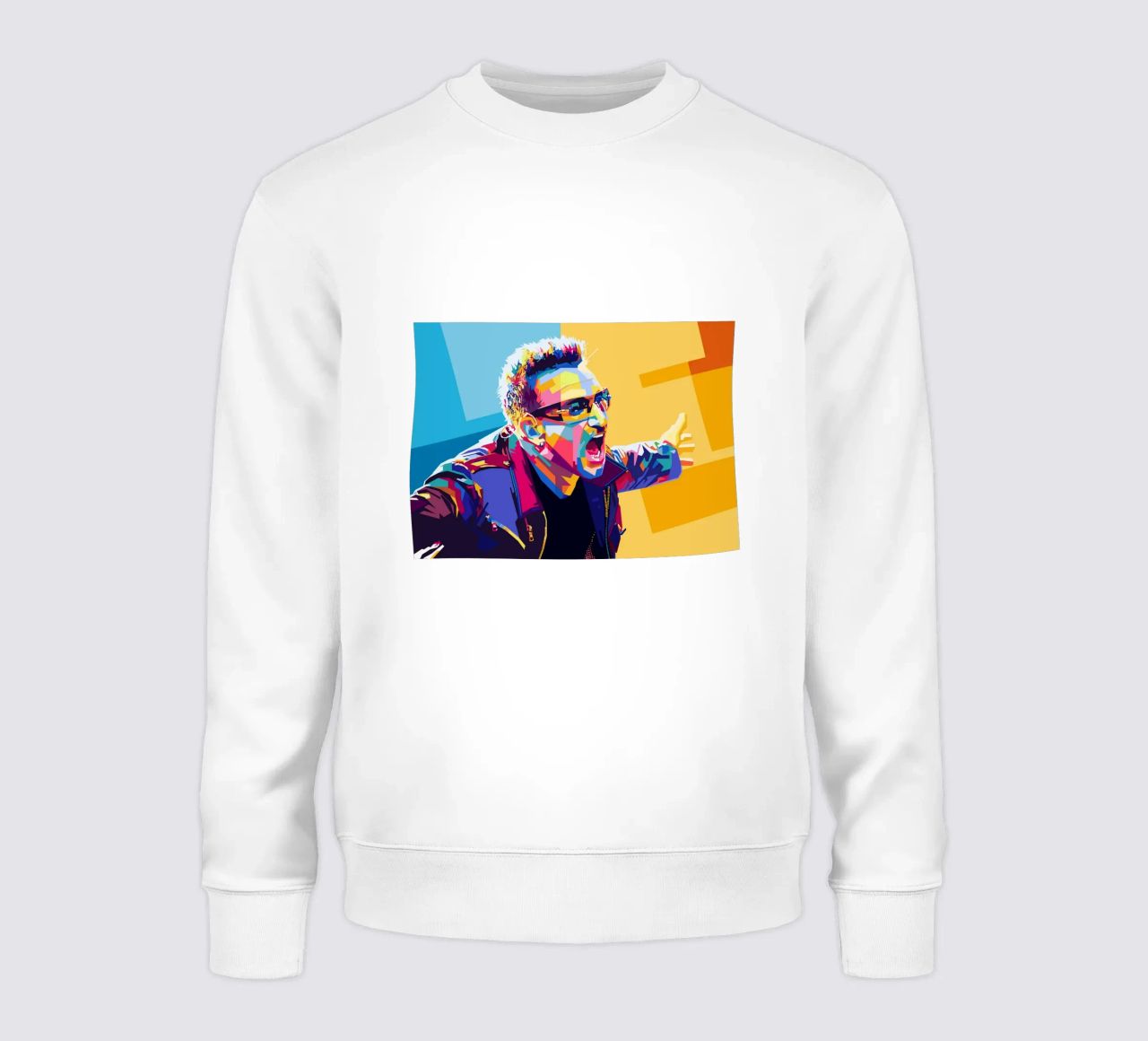 Bono Style WPAP felpa da SW Artwork