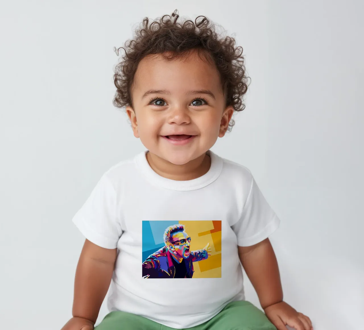 Bono Style WPAP maglietta neonato da SW Artwork