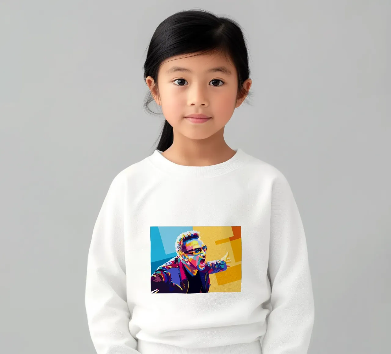 Bono Style WPAP felpa bambino da SW Artwork
