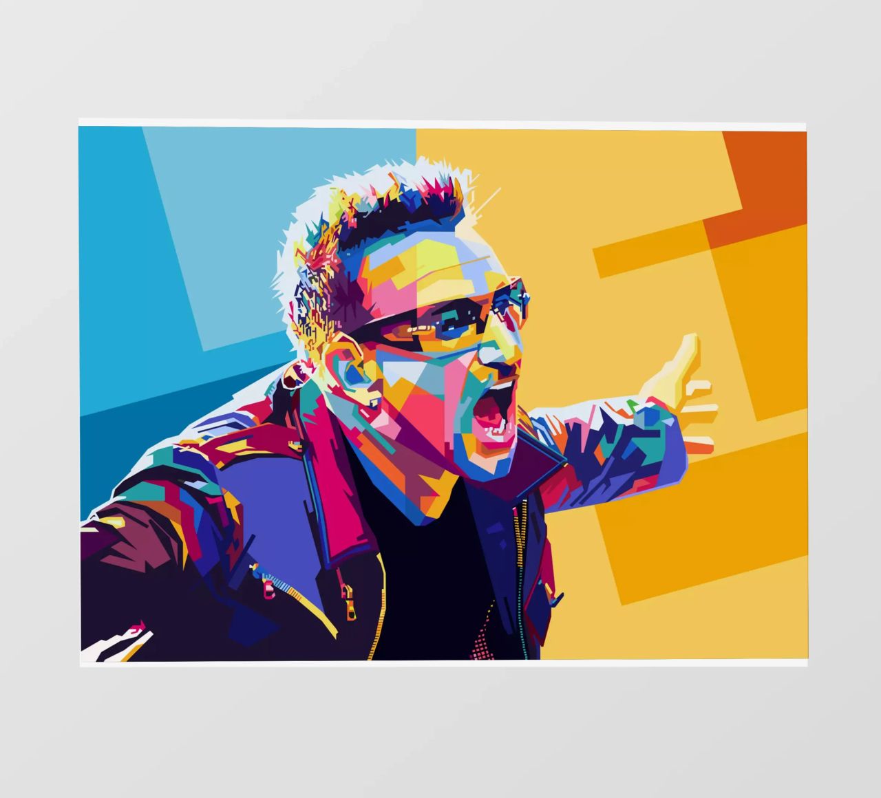 Bono Style WPAP pellicola backlit da SW Artwork