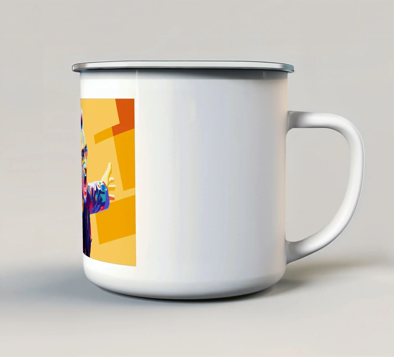 Bono Style WPAP tazza in smalto da SW Artwork