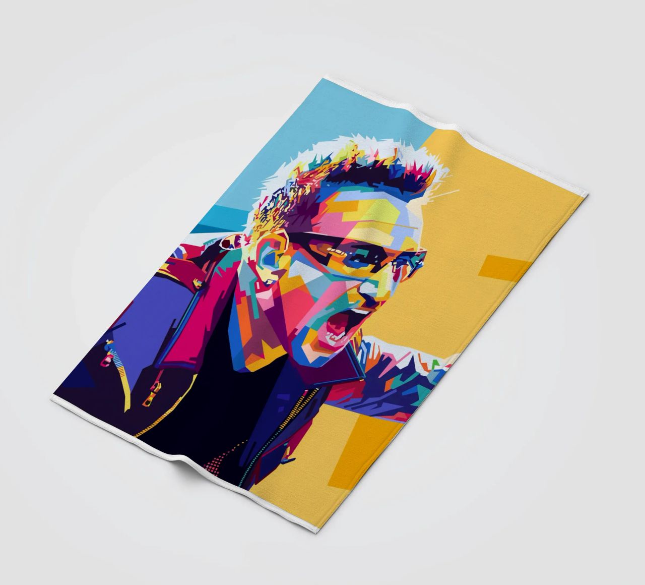 Bono Style WPAP coperta in pile da SW Artwork
