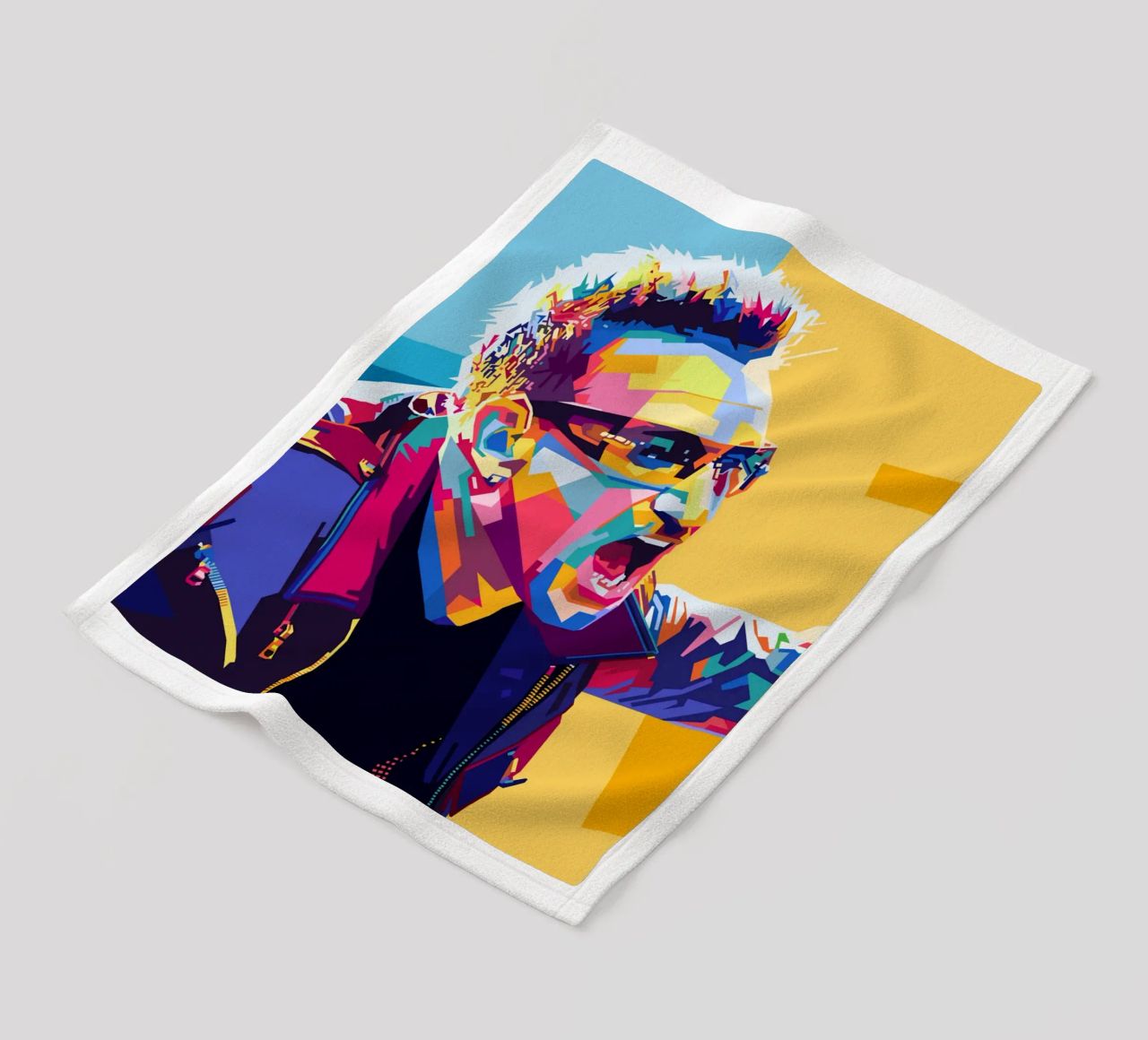 Bono Style WPAP coperta in pile da SW Artwork