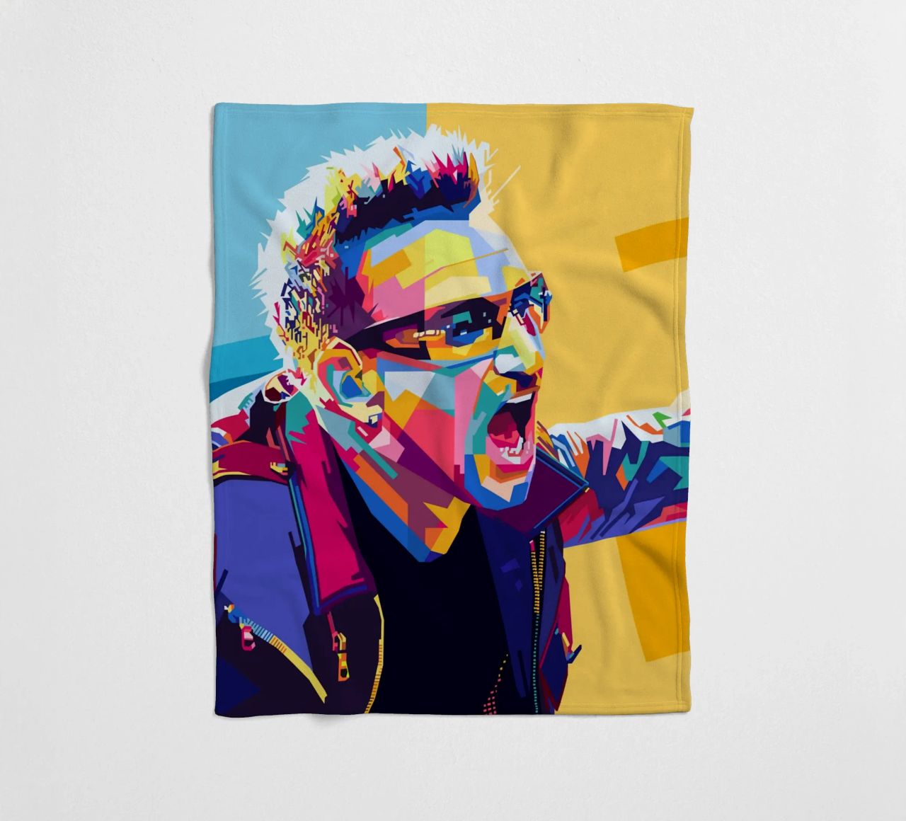 Bono Style WPAP coperta in pile da SW Artwork