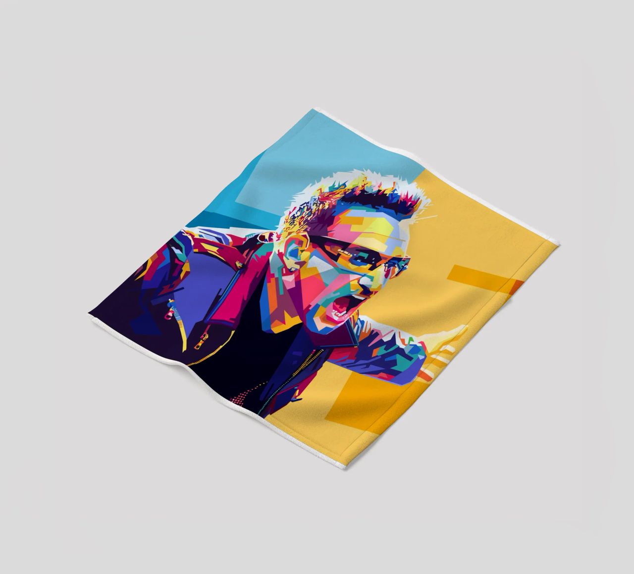 Bono Style WPAP coperta in pile da SW Artwork