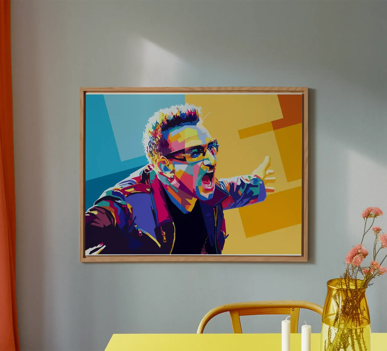 Bono Style WPAP alluminio dibond da SW Artwork
