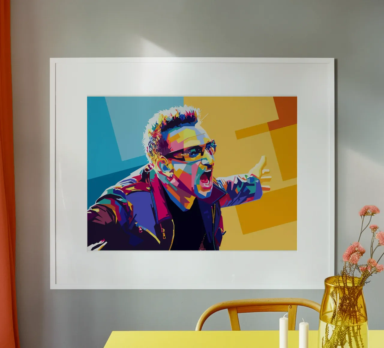 Bono Style WPAP hahnemühle de SW Artwork
