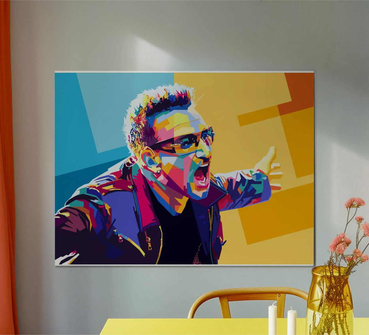 Bono Style WPAP carta hahnemühle da SW Artwork