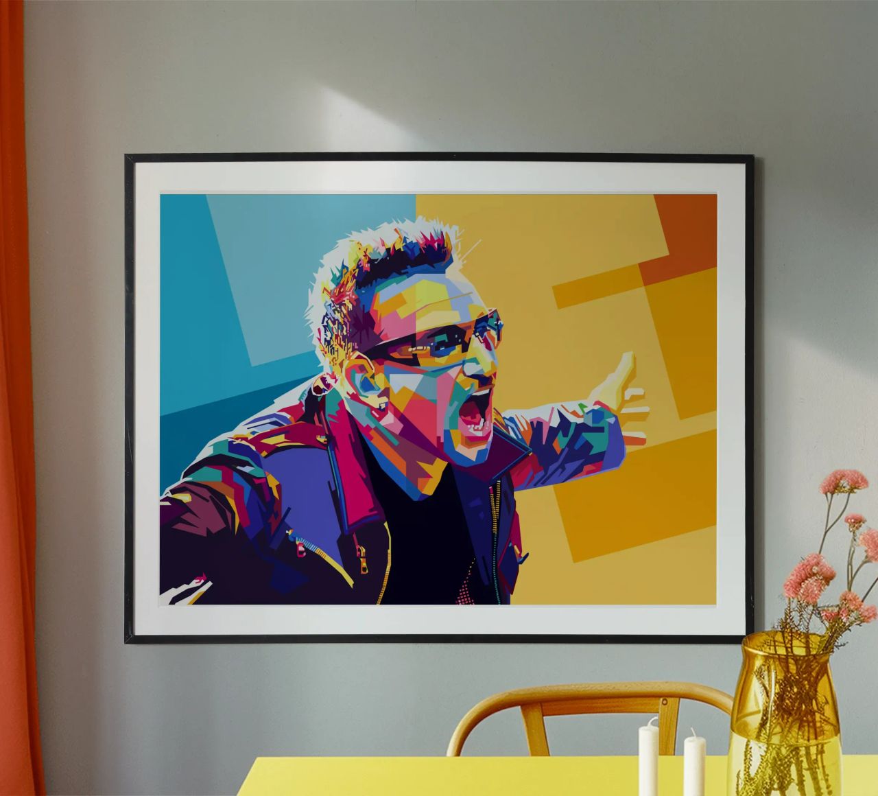 Bono Style WPAP carta hahnemühle da SW Artwork