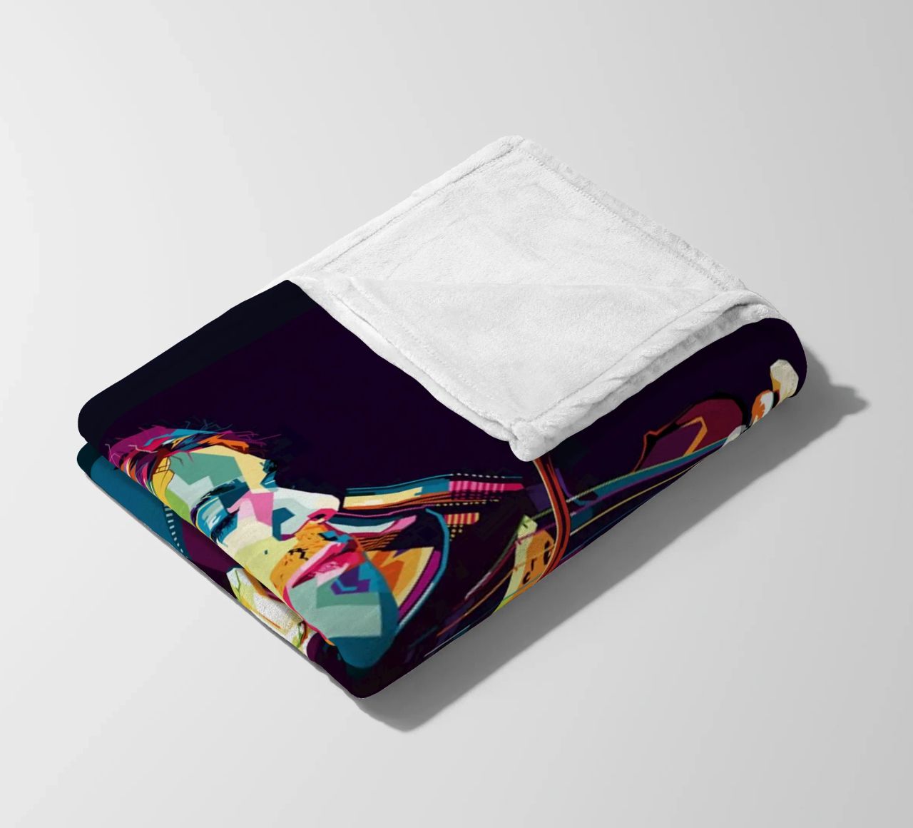 Violinist Style WPAP coperta in pile da SW Artwork
