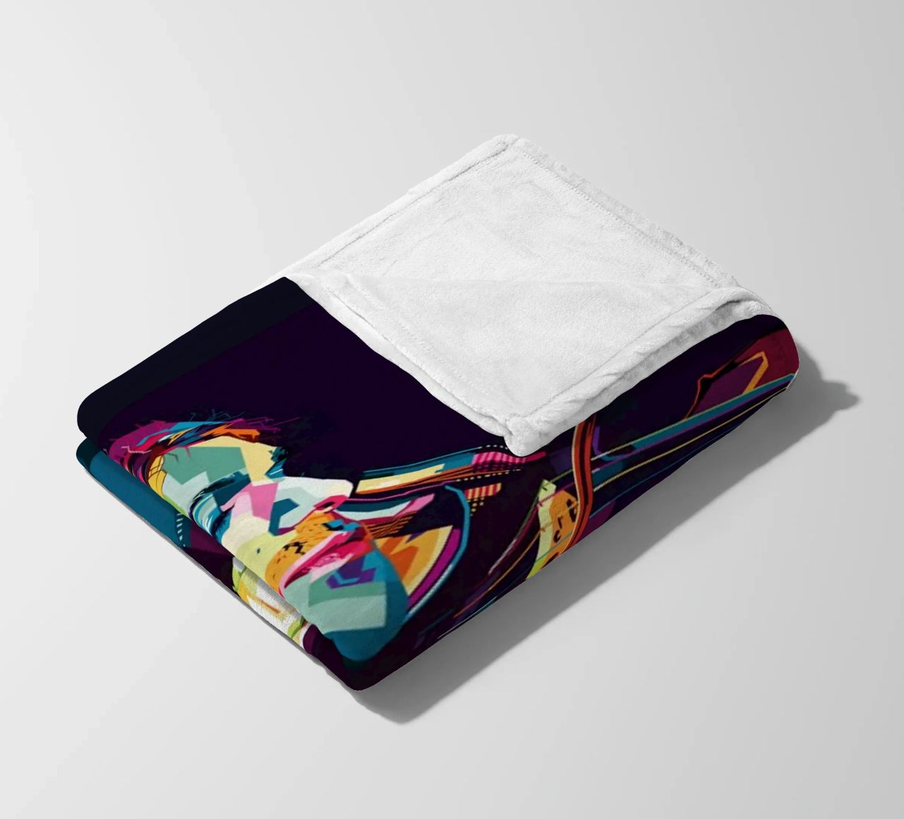Violinist Style WPAP coperta in pile da SW Artwork