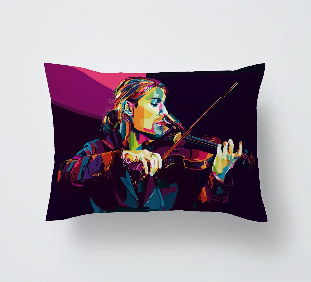 Violinist Style WPAP cuscino da SW Artwork